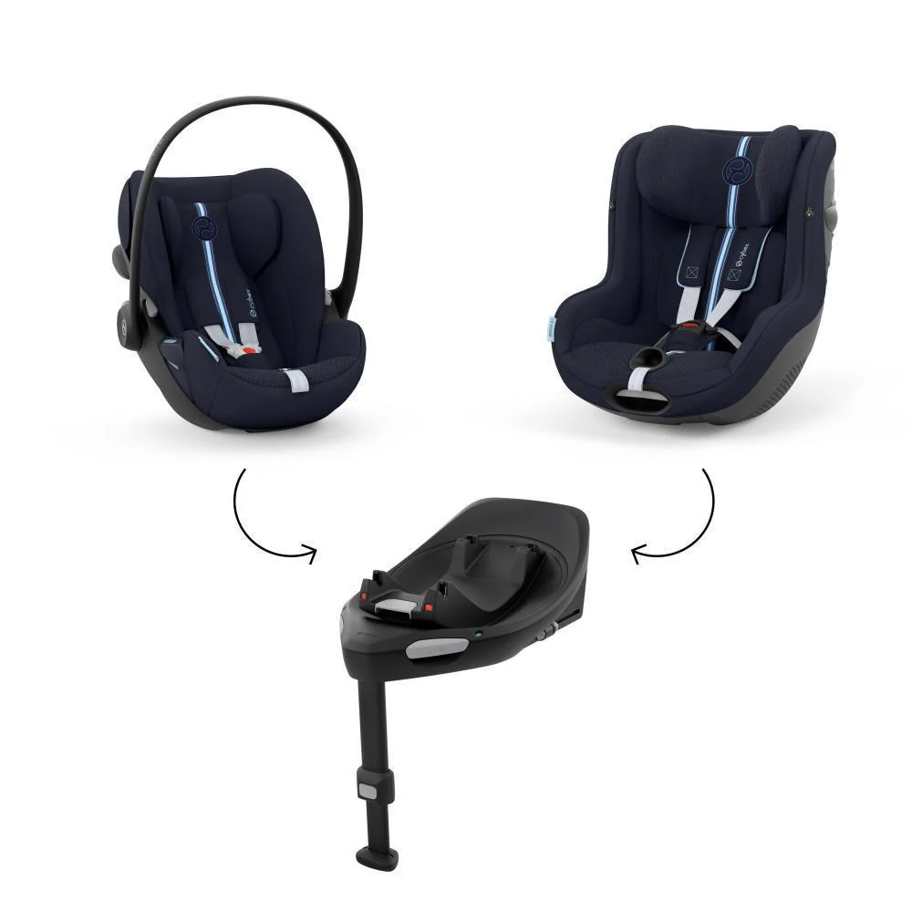 Pack Cybex Cloud G i-Size Plus Ocean Blue + Base Isofix G - Image 12