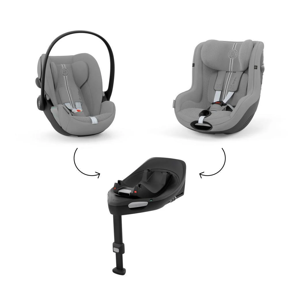 Pack Cybex Cloud G i-Size Plus Stone Grey + Base Isofix G - Image 12