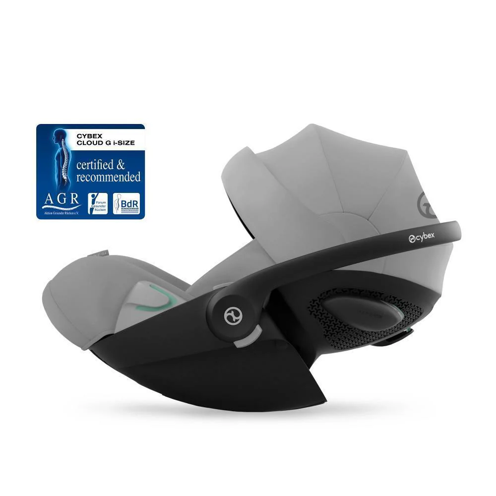Pack Cybex Cloud G i-Size Plus Stone Grey + Base Isofix G - Image 3