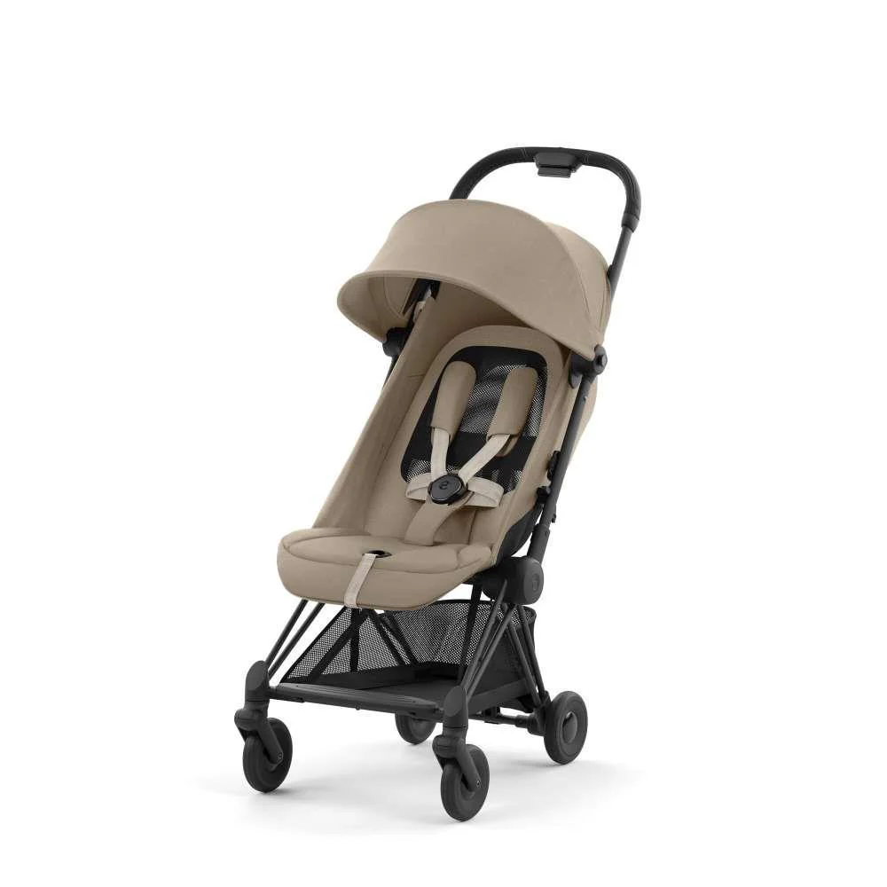 Pack Cybex Coya Matt Black Cozy Beige + Barra de Apoio de Braços Black - Image 5