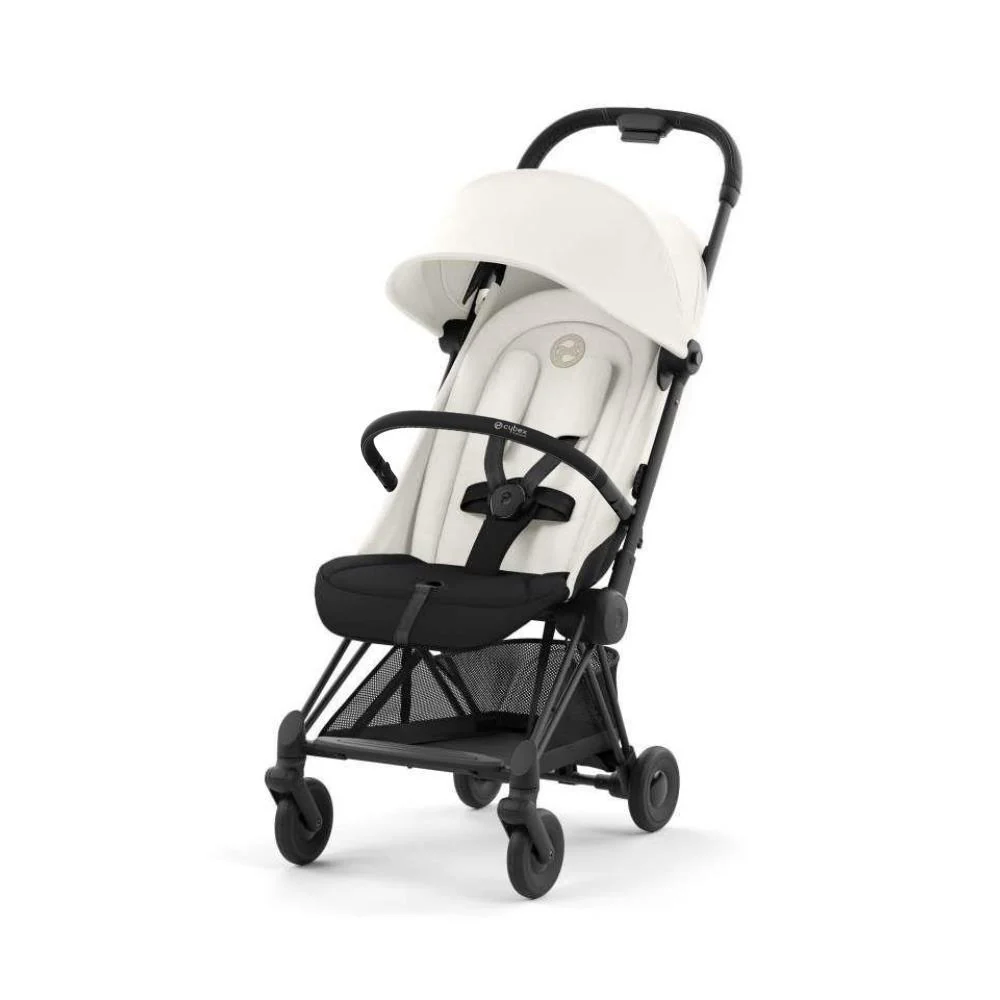 Pack Cybex Coya Matt Black Off White + Barra de Apoio de Braços Black - Image 2