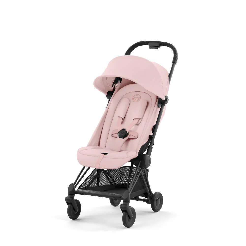 Pack Cybex Coya Matt Black Peach Pink + Barra de Apoio de Braços Black - Image 4