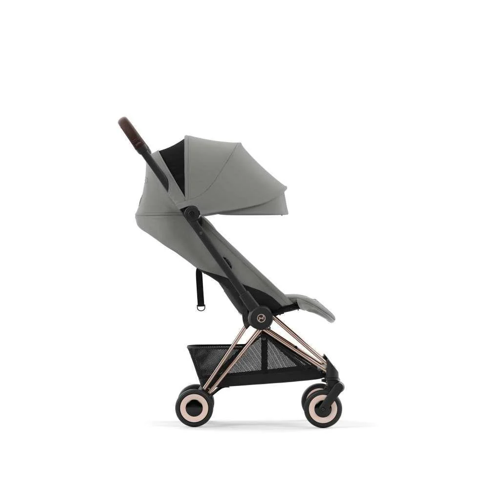 Pack Cybex Coya Rosegold Mirage Grey + Barra de Apoio de Braços Dark Brown - Image 10