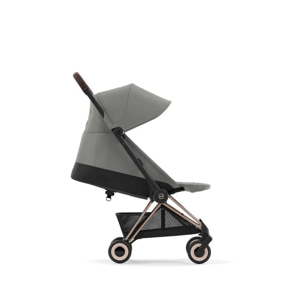 Pack Cybex Coya Rosegold Mirage Grey + Barra de Apoio de Braços Dark Brown - Image 8