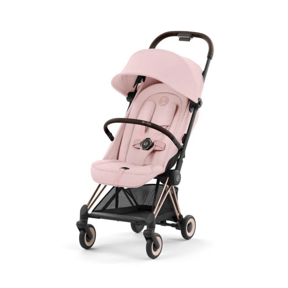 Pack Cybex Coya Rosegold Peach Pink + Barra de Apoio de Braços Dark Brown - Image 2