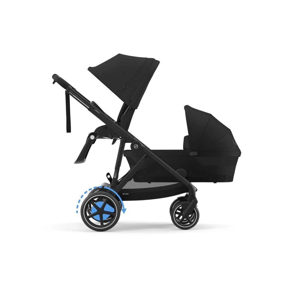 Pack Cybex  e-Gazelle S BLK + OFERTA: Alcofa Gazelle S Moon Black - Image 3