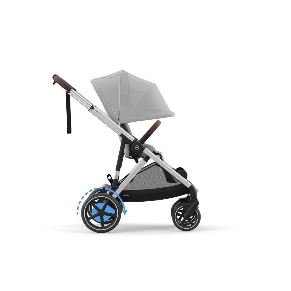Pack Cybex  e-Gazelle S SLV + Alcofa Gazelle S Stone Grey - Image 5