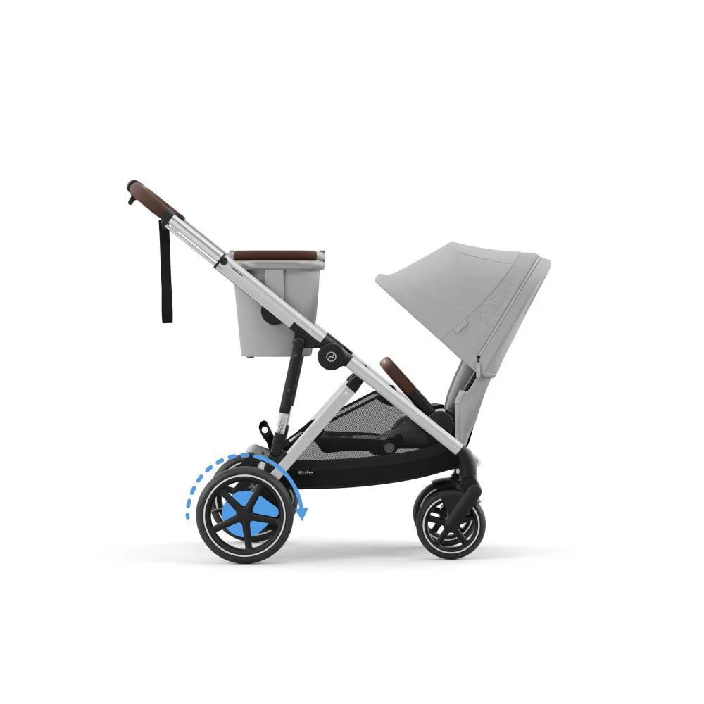 Pack Cybex  e-Gazelle S SLV + Alcofa Gazelle S Stone Grey - Image 6