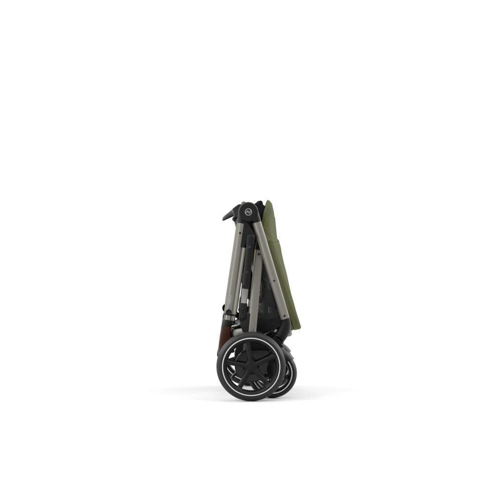 Pack Cybex e-Gazelle S TPE Moss Green + Cloud G i-Size Plus Moon Black 40-87 cm + Adaptadores + Base Isofix G i-Size - Image 9