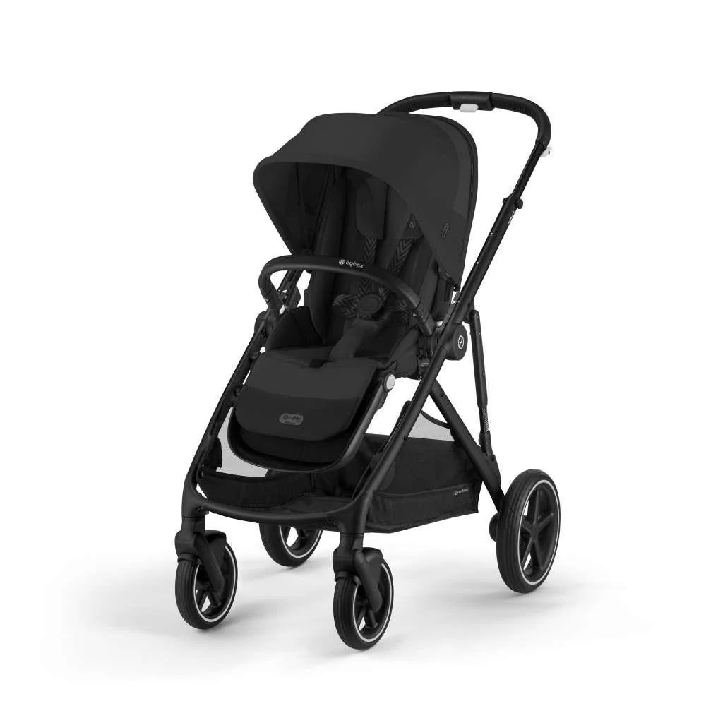 Pack Cybex Gazelle S BLK Moon Black + Alcofa Gazelle S Moon Black + Cloud G i-Size Plus Moon Black 40-87 cm + Adaptadores - Image 7