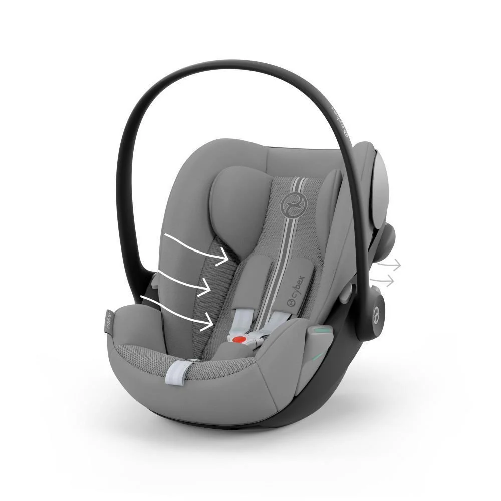 Pack Cybex Gazelle S SLV Stone Grey + Cloud G i-Size Plus Stone Grey 40-87 cm + Adaptadores + Base Isofix G i-Size - Image 15