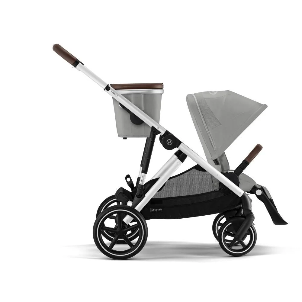 Pack Cybex Gazelle S SLV Stone Grey + Cloud G i-Size Plus Stone Grey 40-87 cm + Adaptadores + Base Isofix G i-Size - Image 2