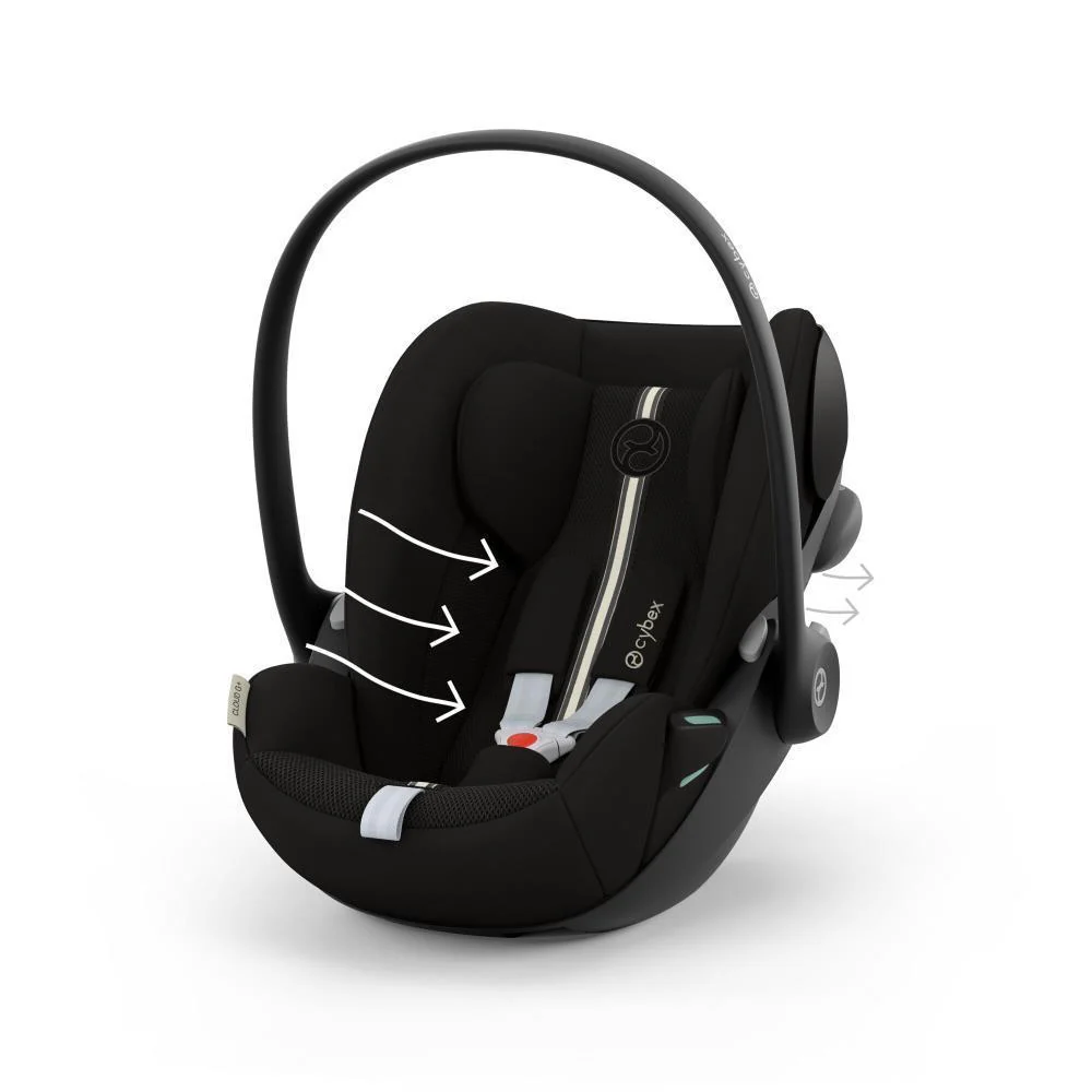 Pack Cybex Gazelle S TPE Moss Green + Alcofa Gazelle S Moss Green + Cloud G i-Size Plus Moon Black 40-87 cm + Adaptadores - Image 17
