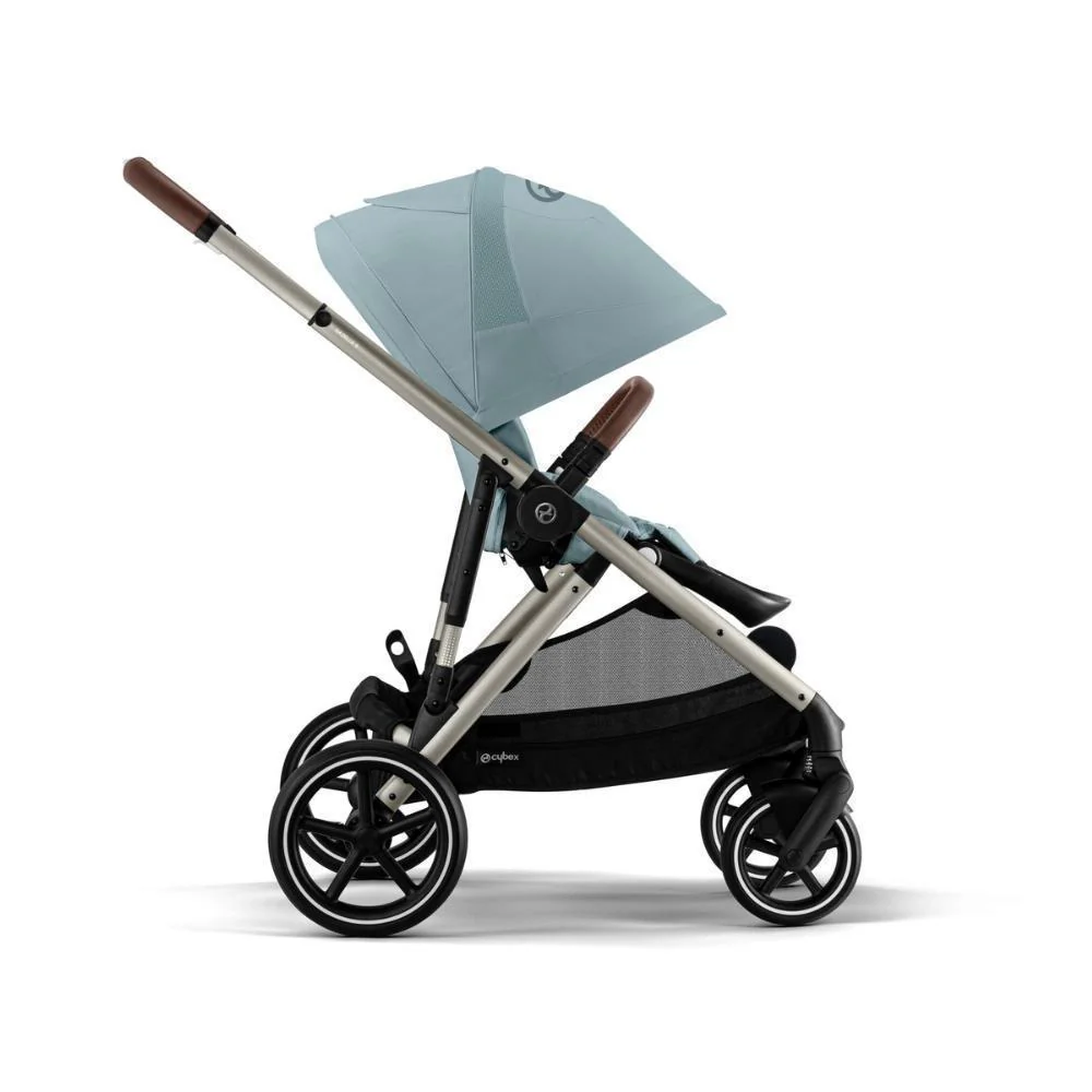 Pack Cybex Gazelle S TPE Moss Green + Cloud G i-Size Plus Moon Black 40-87 cm + Adaptadores + Base Isofix G i-Size - Image 3