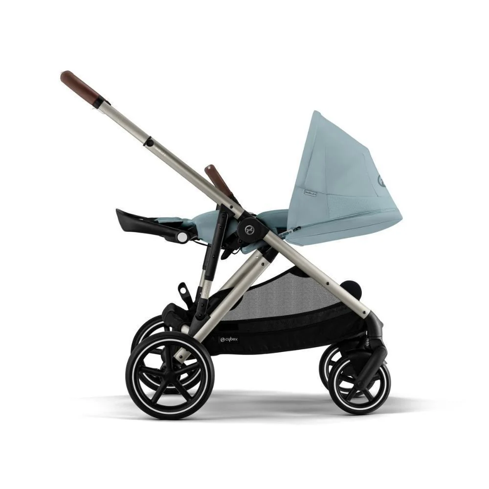 Pack Cybex Gazelle S TPE Moss Green + Cloud G i-Size Plus Moon Black 40-87 cm + Adaptadores + Base Isofix G i-Size - Image 4