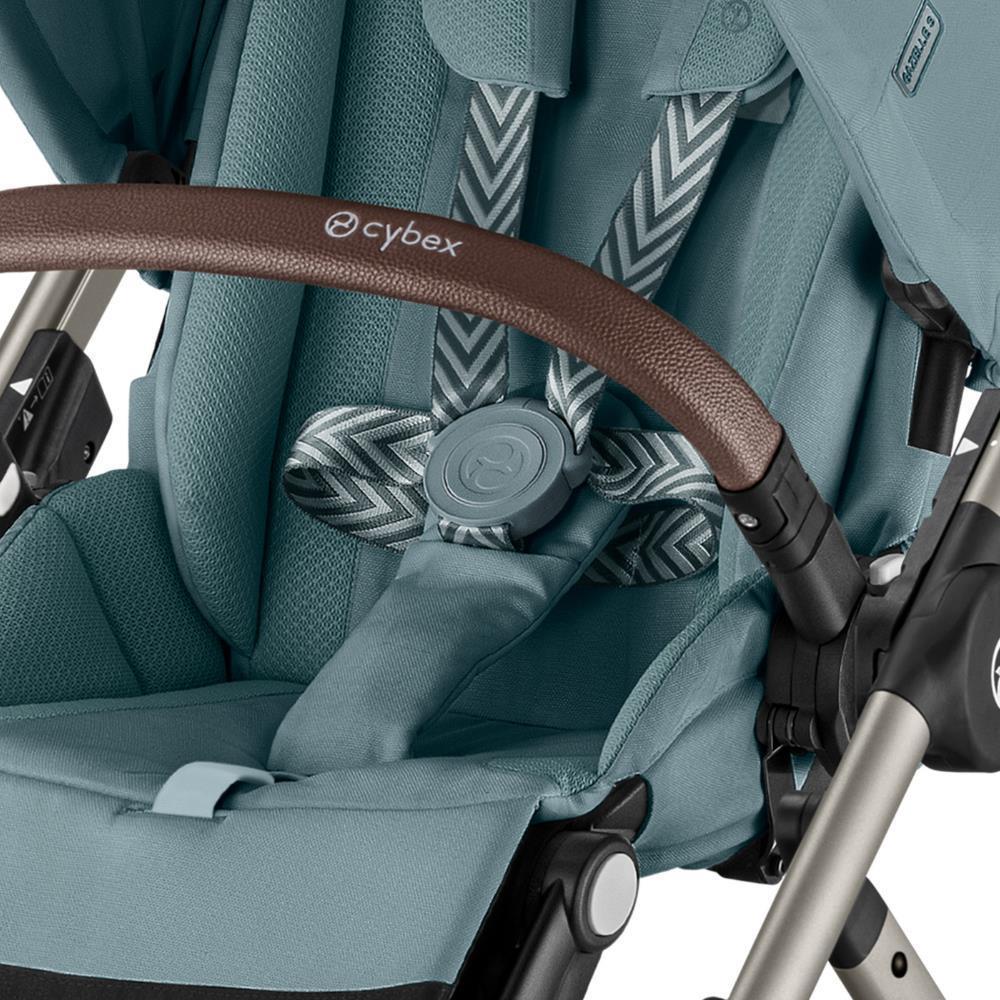 Pack Cybex Gazelle S TPE Moss Green + Cloud G i-Size Plus Moon Black 40-87 cm + Adaptadores + Base Isofix G i-Size - Image 7