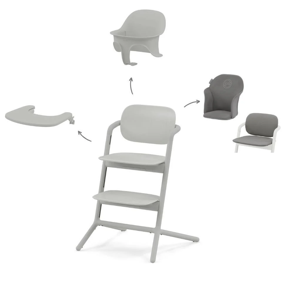 Pack Cybex Lemo 3em1 + Redutor Suede Grey