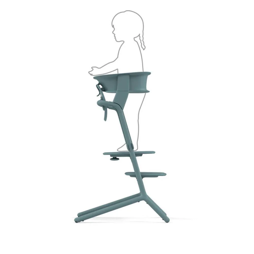Pack Cybex Lemo 4 em 1 Stone Blue + Kit Torre de Aprendizagem Stone Blue - Image 2