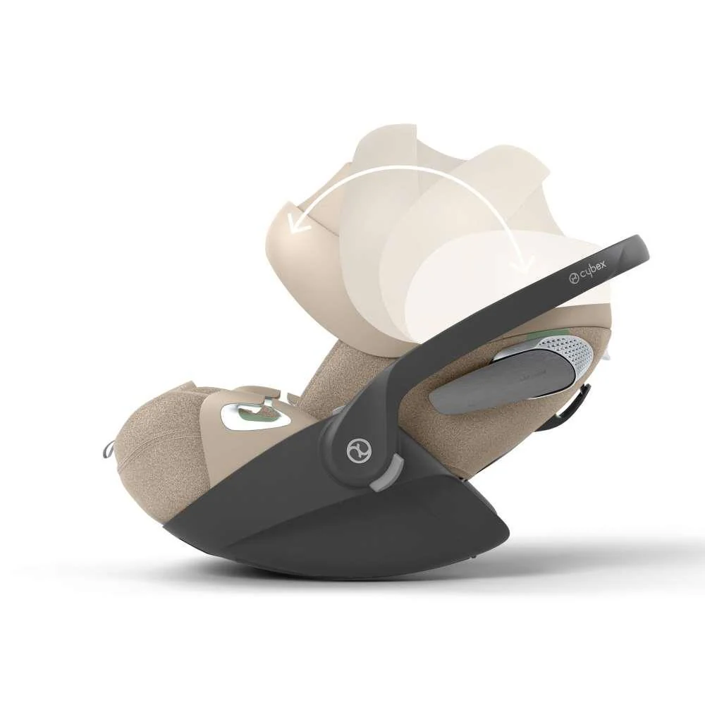 Pack Cybex Platinum Cloud T i-Size Plus Cozy Beige + Base Isofix T - Image 6