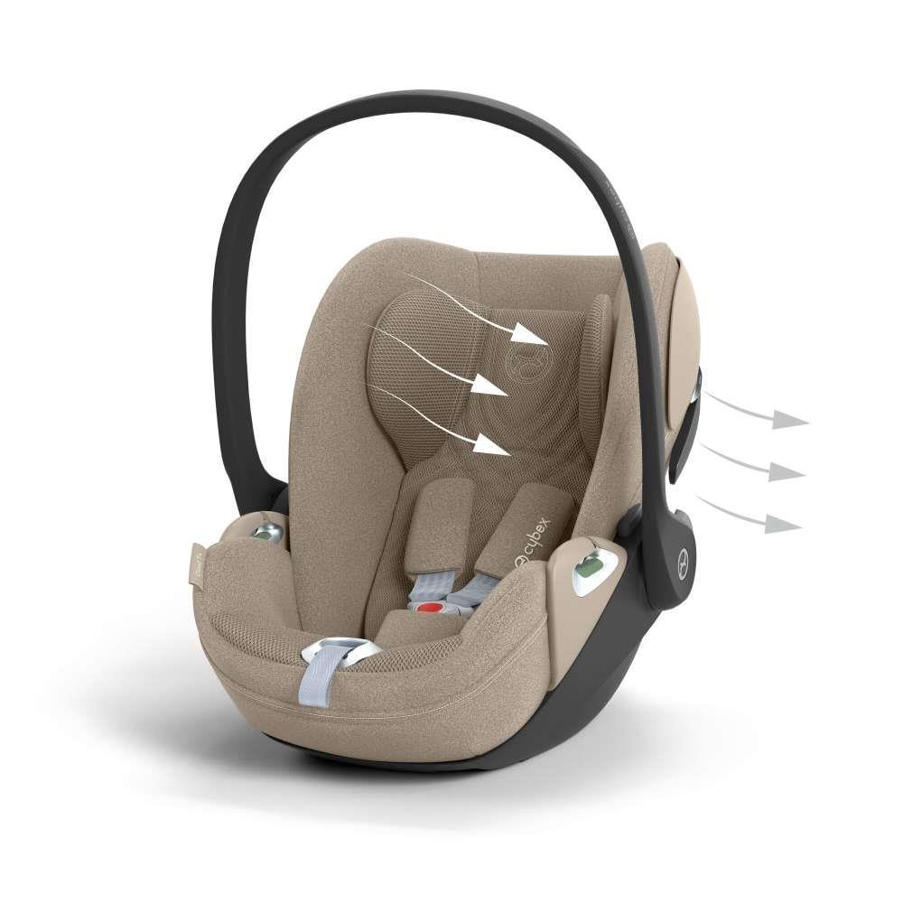 Pack Cybex Platinum Cloud T i-Size Plus Cozy Beige + Base Isofix T - Image 8