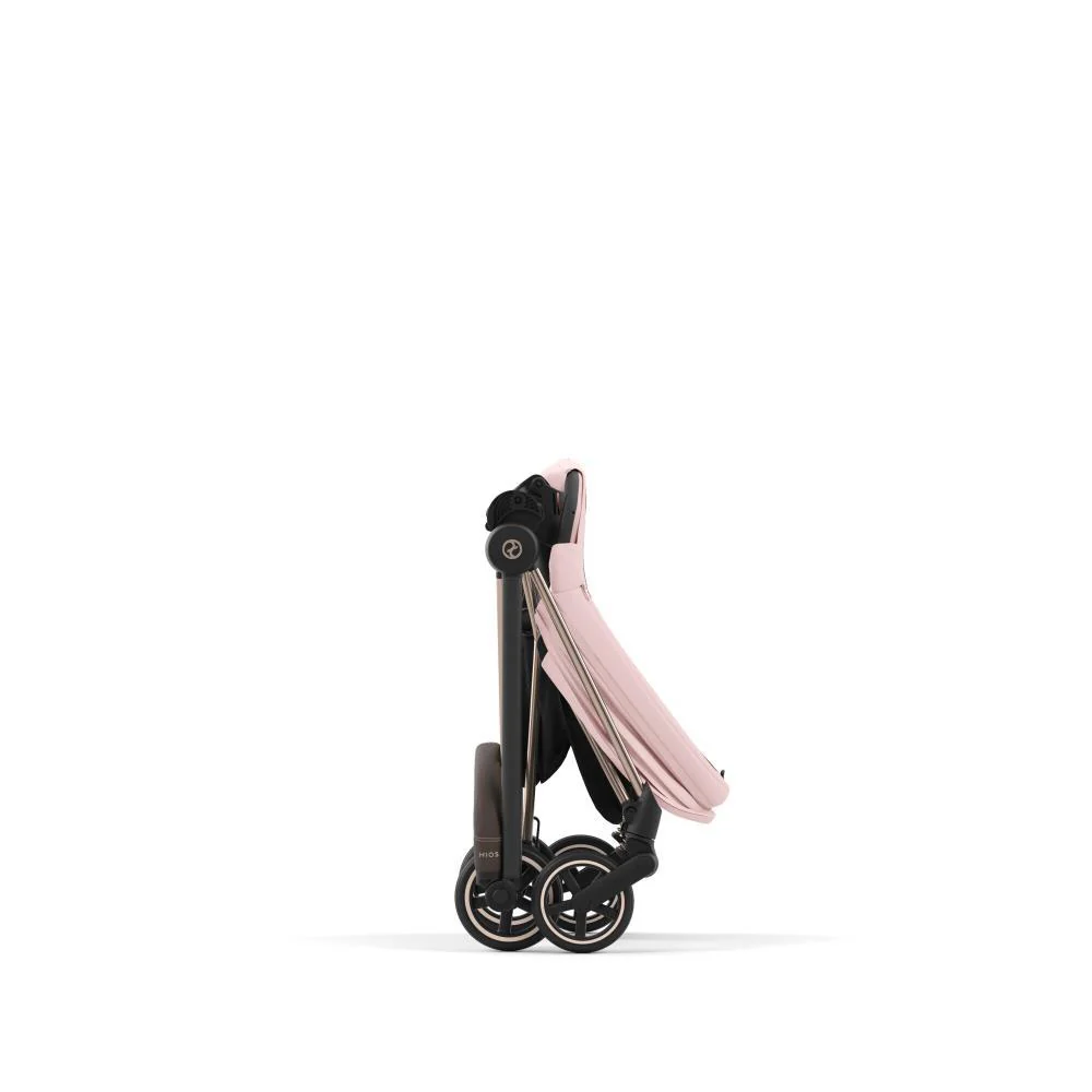 Pack Cybex Platinum Mios Chassis e Assento Rosegold + Tecidos Peach Pink + Cloud T Plus i-Size 45-87cm Peach Pink + Base Isofix T - Image 9