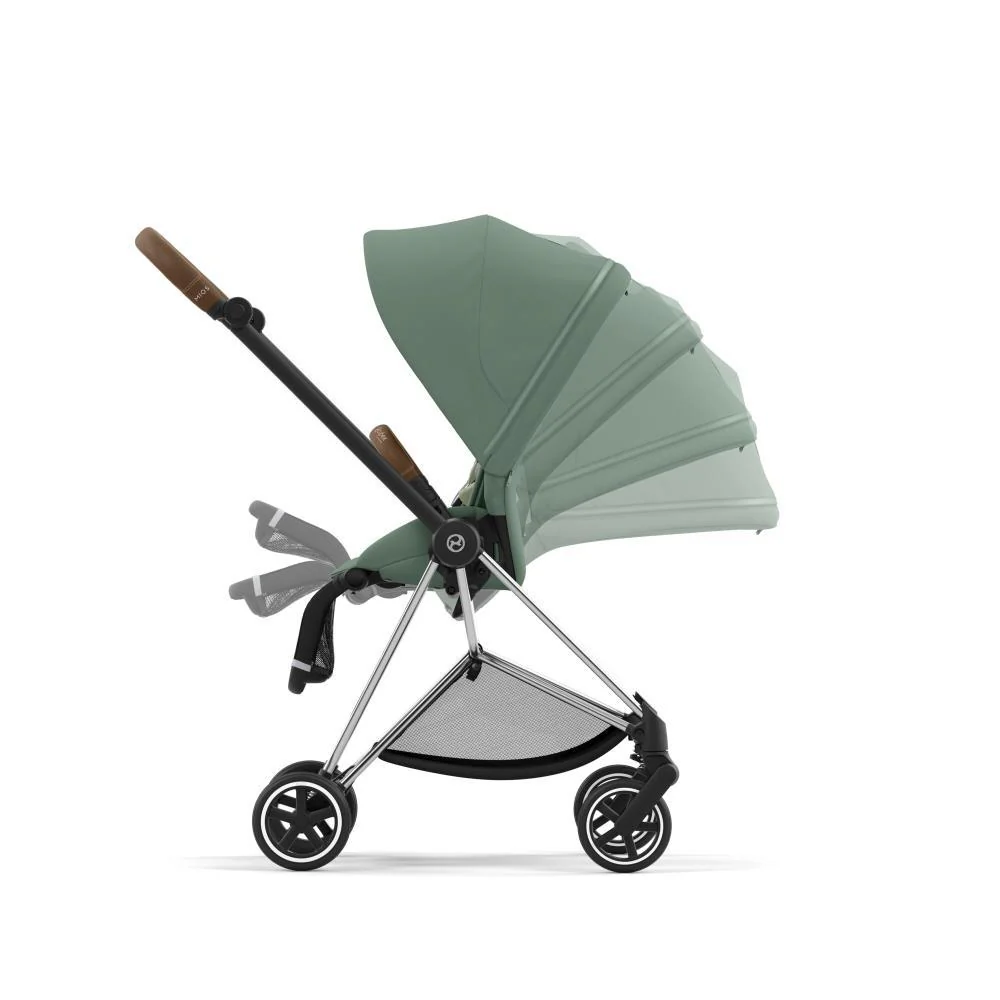 Pack Cybex Platinum Mios Chrome Brown + Pack de Tecidos Leaf Green + Alcofa Mios Lux Leaf Green - Image 13
