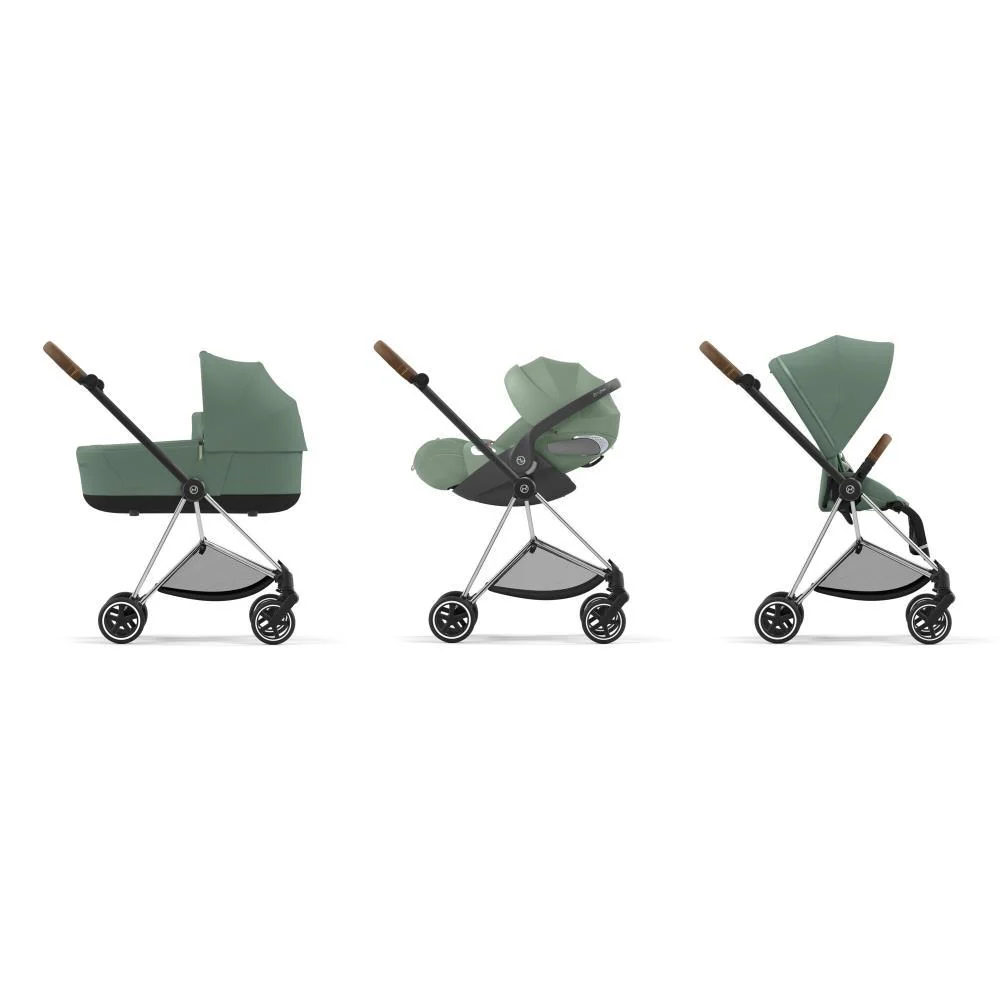 Pack Cybex Platinum Mios Chrome Brown + Pack de Tecidos Leaf Green + Alcofa Mios Lux Leaf Green - Image 18
