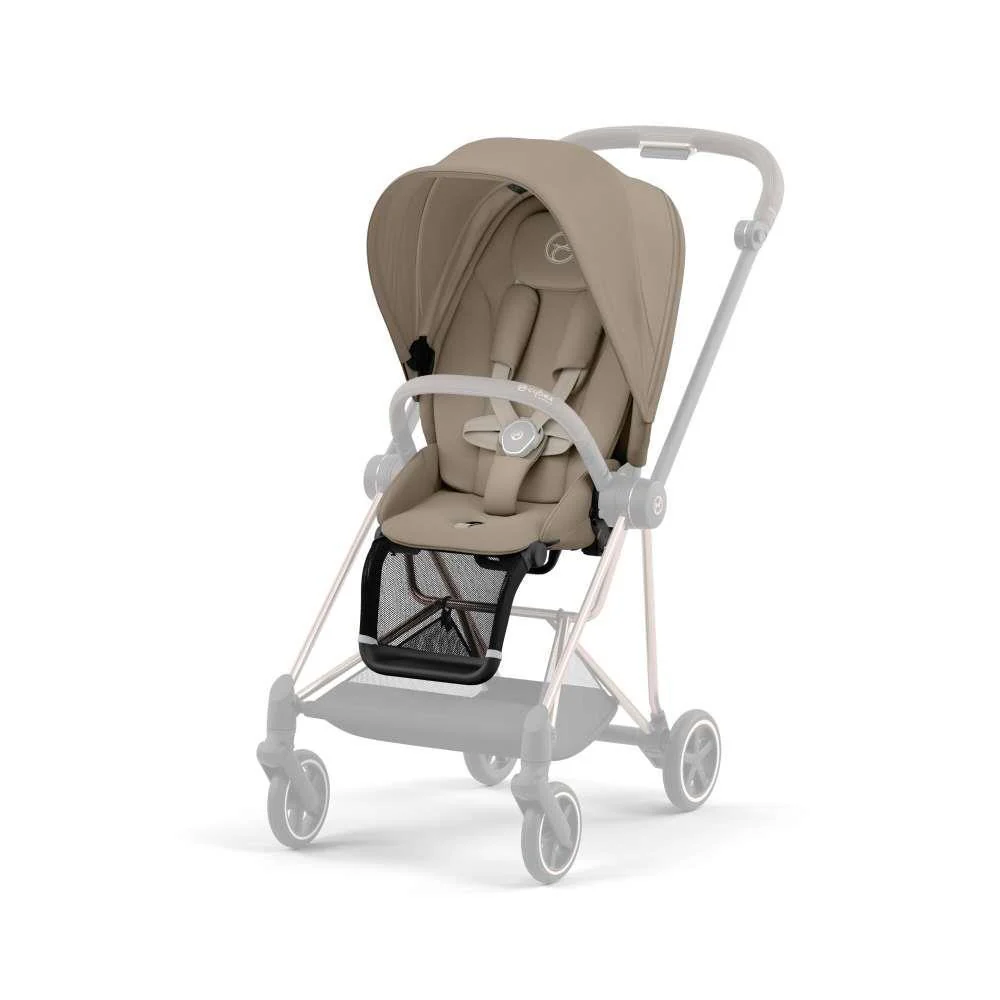 Pack Cybex Platinum Mios com Chassis e Assento Chrome Brown+ Pack de Tecidos + Alcofa Mios Lux + Cloud T Plus Cozy Beige - Image 2