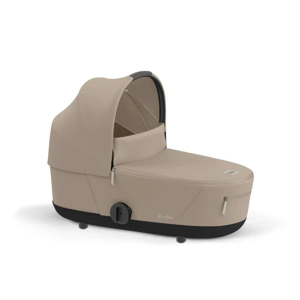 Pack Cybex Platinum Mios com Chassis e Assento Chrome Brown+ Pack de Tecidos + Alcofa Mios Lux + Cloud T Plus Cozy Beige - Image 3