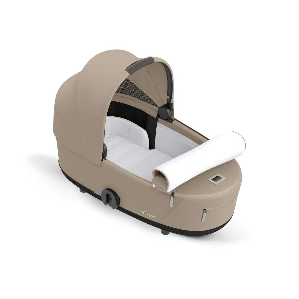 Pack Cybex Platinum Mios com Chassis e Assento Chrome Brown+ Pack de Tecidos + Alcofa Mios Lux + Cloud T Plus Cozy Beige - Image 6