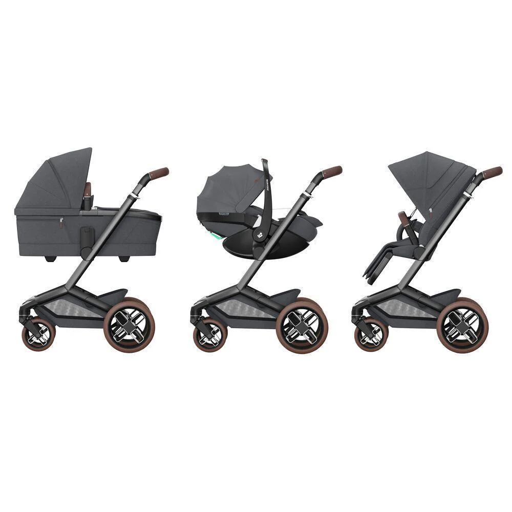 Pack Maxi-Cosi Fame + Alcofa + Pebble 360 Pro² Twillic Graphite - Image 2