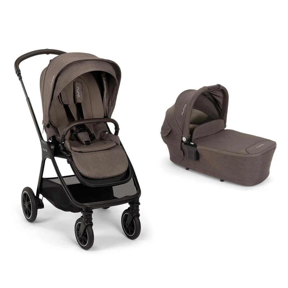 Pack Nuna Carrinho Triv Next + Alcofa LYTL Chestnut