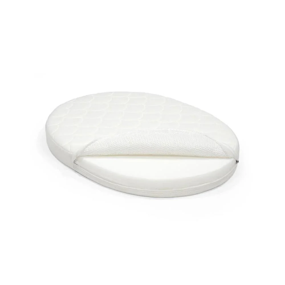 Pack Stokke Berço Sleepi Mini V3 Natural + Colchão + Lençol Ajustável White OCS - Image 3