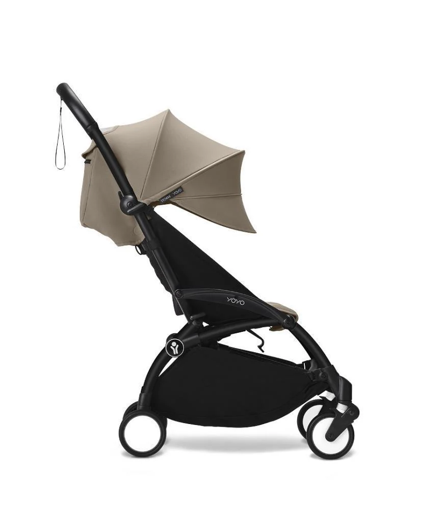 Pack Stokke Chassis Yoyo³ Black + Color Pack +6M Taupe + Alcofa Taupe - Image 5