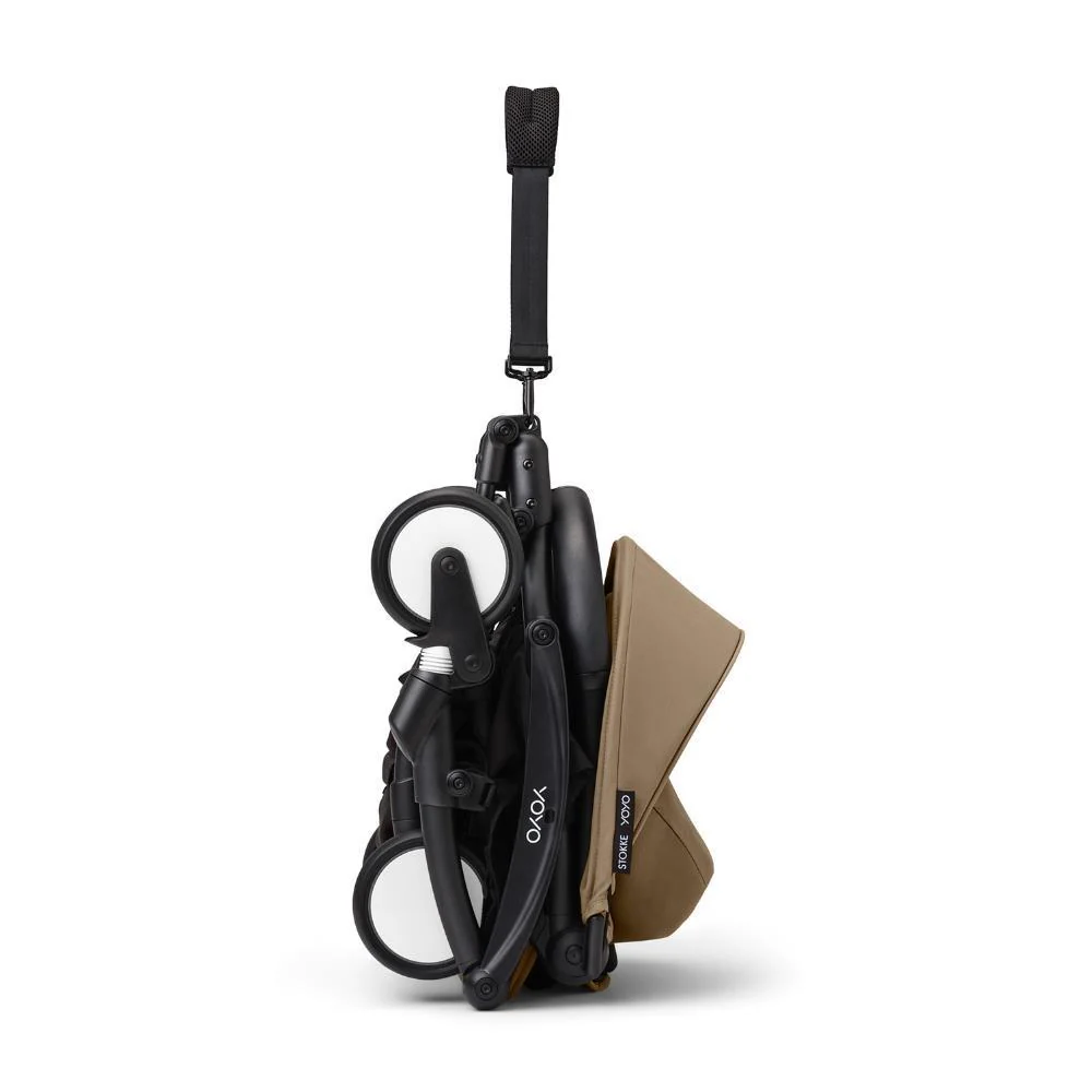 Pack Stokke Chassis Yoyo³ Black + Color Pack +6M Toffee + Capa da Chuva - Image 8