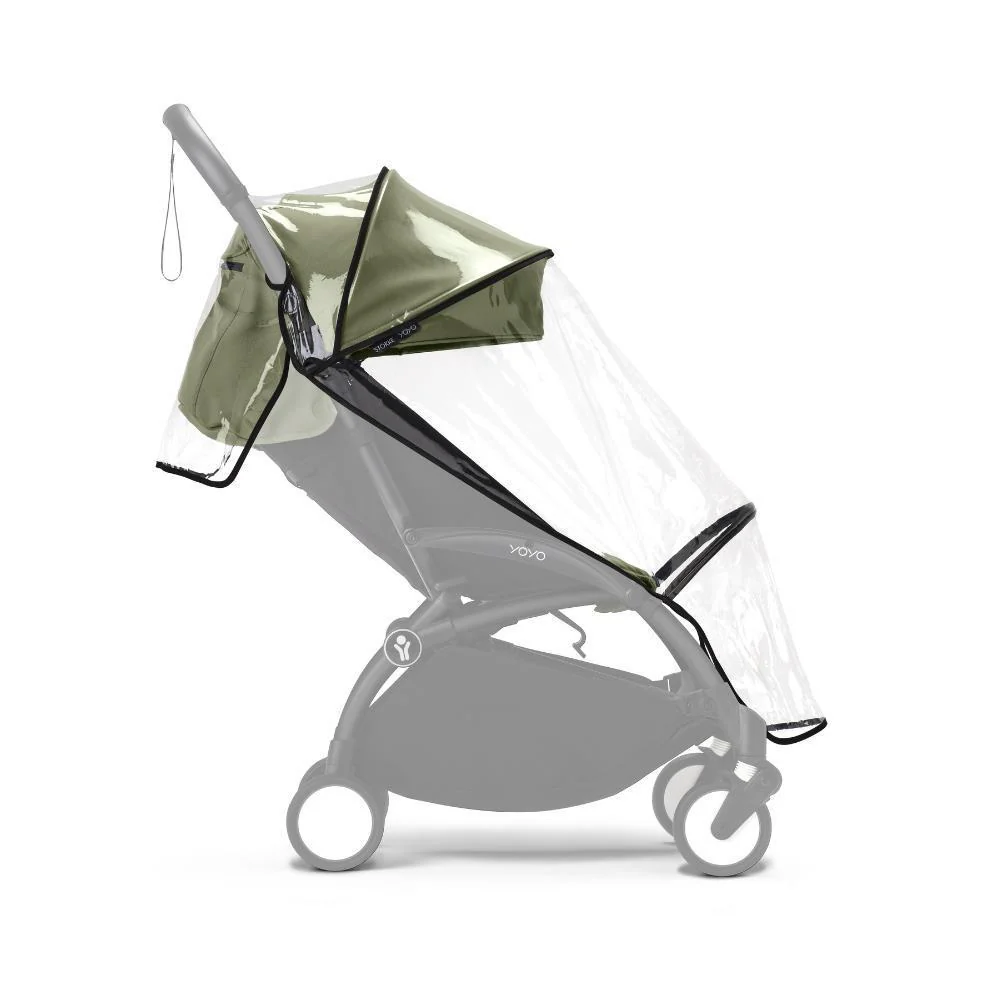 Pack Stokke Chassis Yoyo³ White + Color Pack +6M Taupe + Capa da Chuva - Image 5