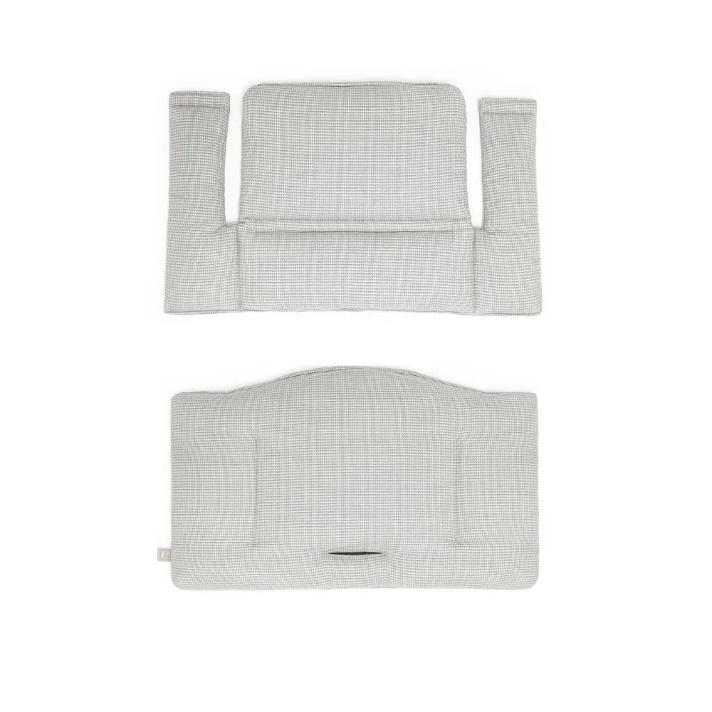 Pack Cadeira da Papa Stokke Tripp Trapp em Madeira + Baby Set² Black + Almofada Clássica Nordic Grey - Image 4