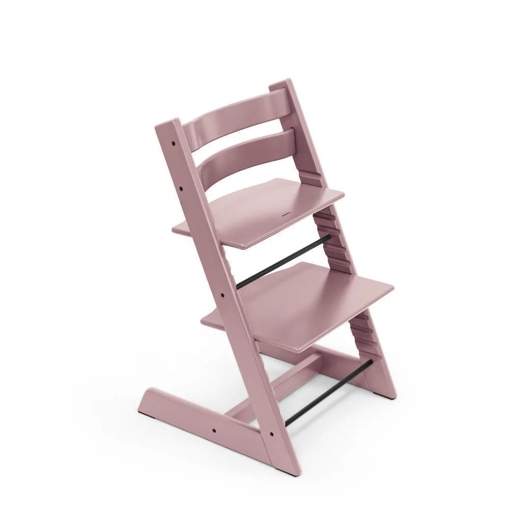 Pack Cadeira da Papa Stokke Tripp Trapp em Madeira + Baby Set² Heather Mauve + Tabuleiro Vanilla White - Image 3