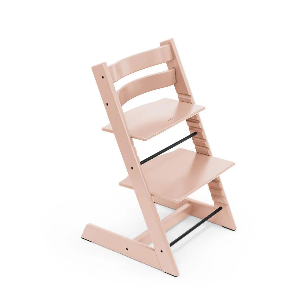 Pack Cadeira da Papa Stokke Tripp Trapp em Madeira + Baby Set² Serene Pink + Tabuleiro Vanilla White - Image 3