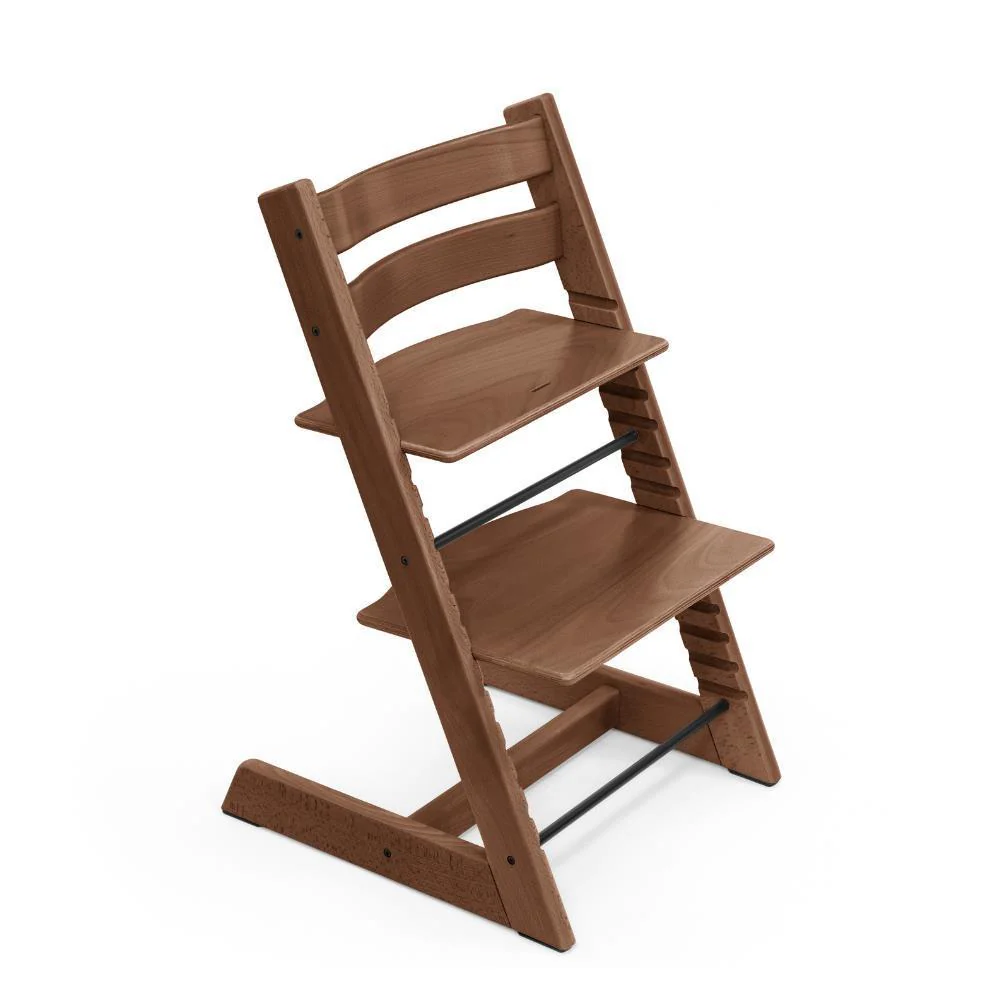 Pack Cadeira da Papa Stokke Tripp Trapp em Madeira + Baby Set² Warm Brown + Newborn Set Anthracite - Image 3