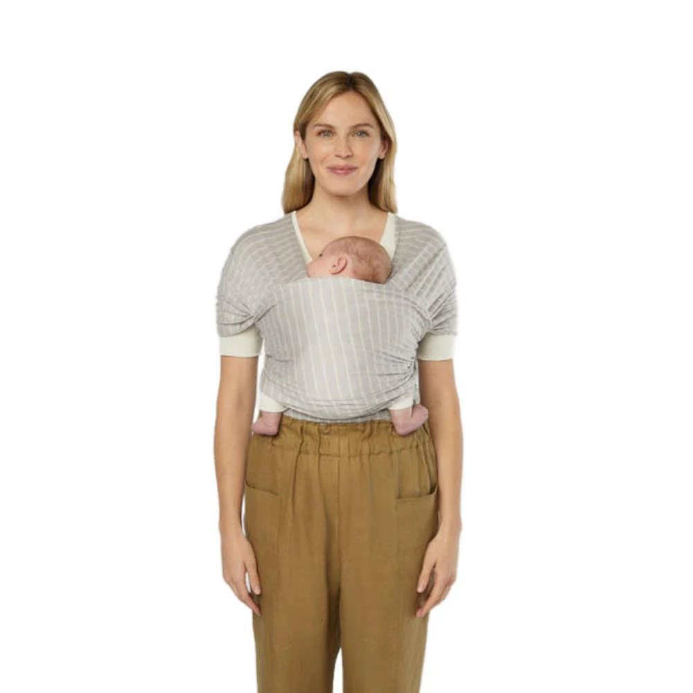 Pano Ergobaby Aura Knit ECO Grey Stripes - Image 2