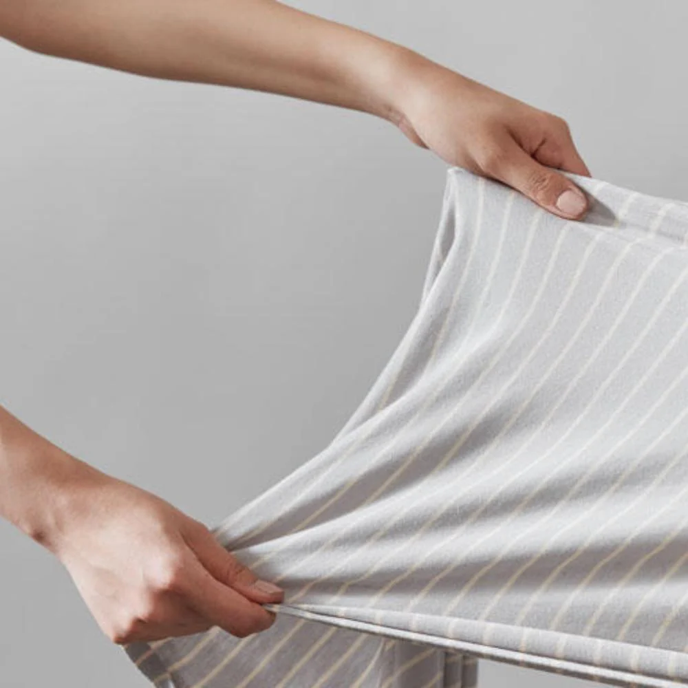 Pano Ergobaby Aura Knit ECO Grey Stripes - Image 6