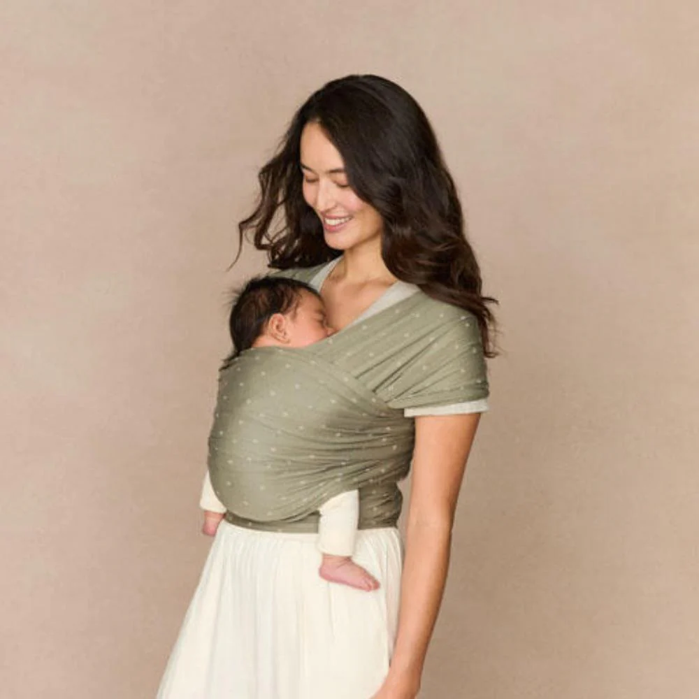 Pano Ergobaby Aura Knit ECO Olive Diamonds - Image 6