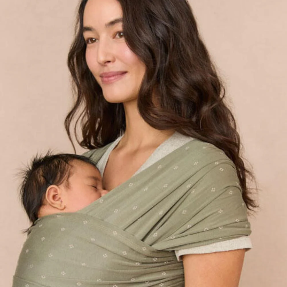 Pano Ergobaby Aura Knit ECO Olive Diamonds - Image 7