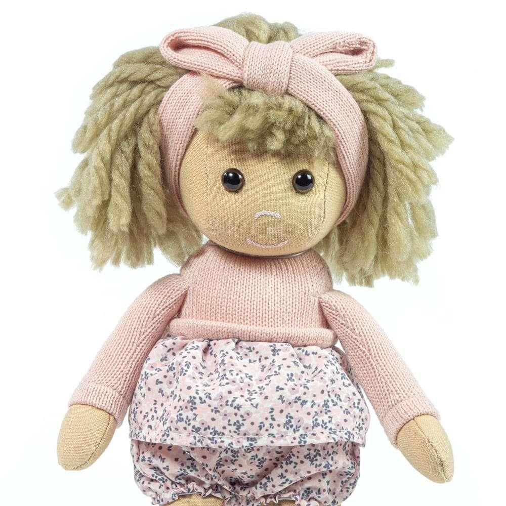 Boneca de Peluche Pasito a Pasito Cris Lili Flowers Rosa - Image 2