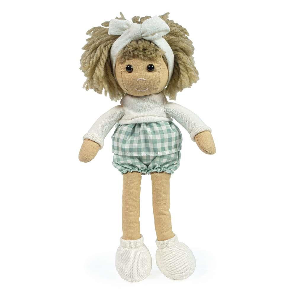 Boneca de Peluche Pasito a Pasito Cris Vichy Verde