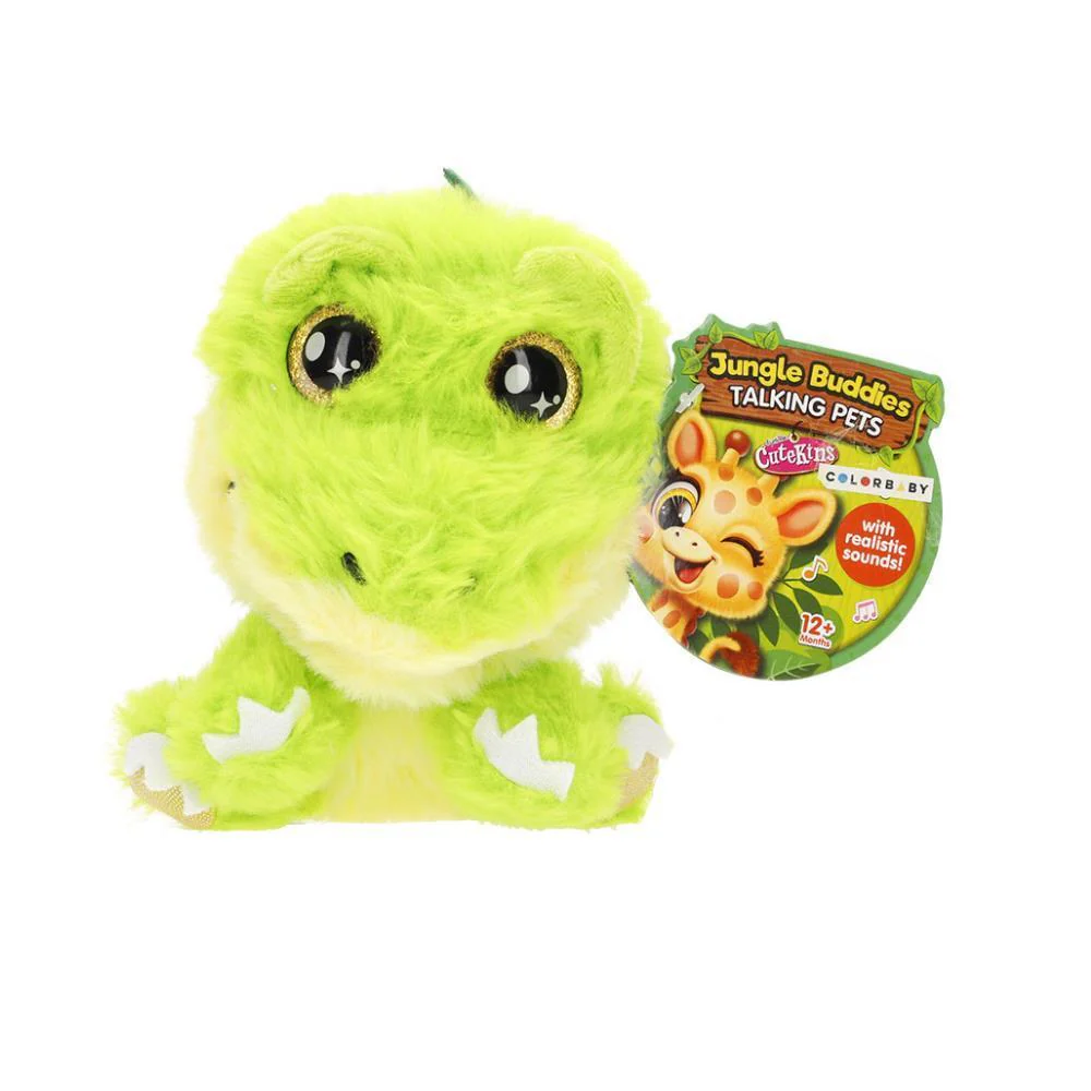 Peluche Cutekins Jungle Buddies com Som 12 cm - Image 2