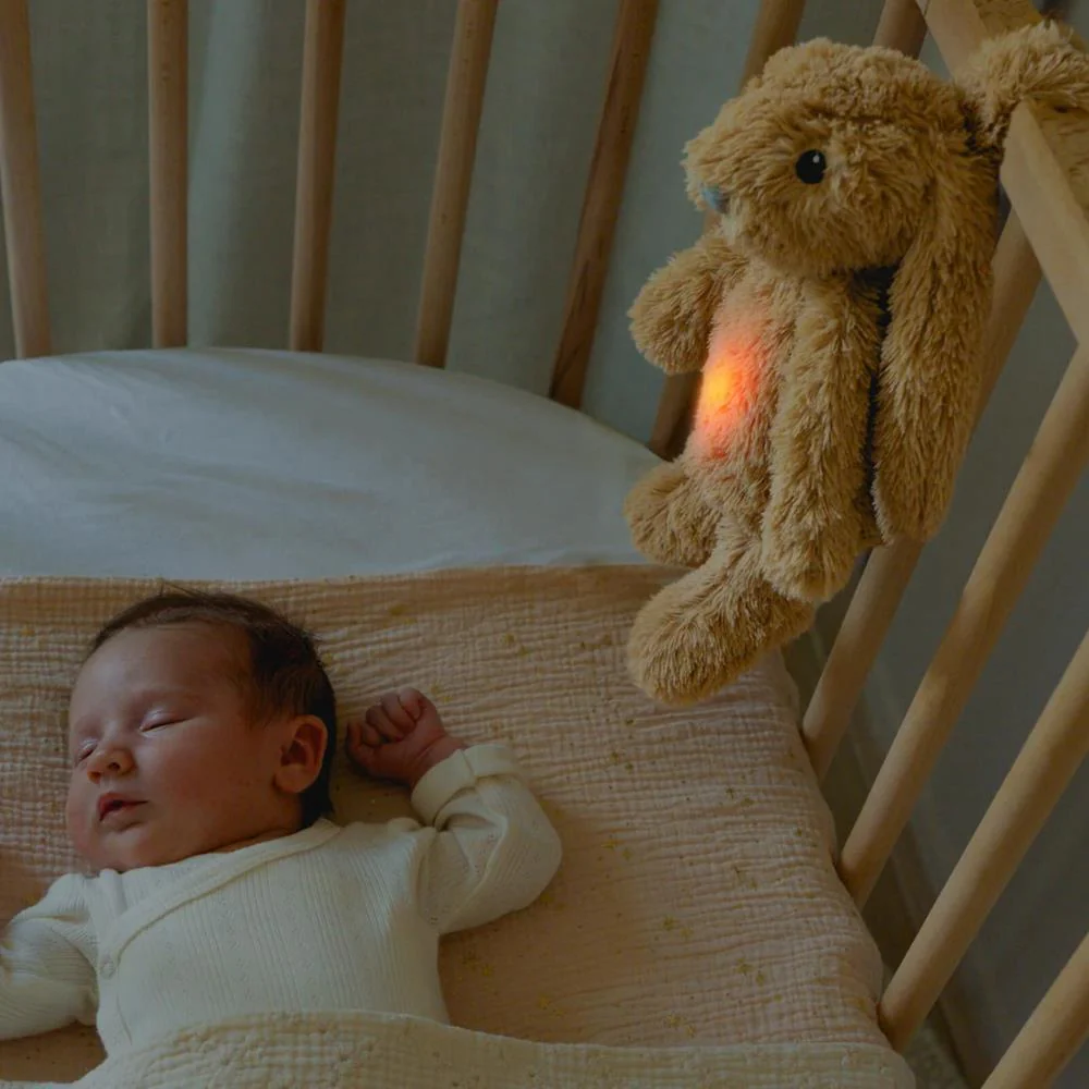 Peluche Musical com Luz Zazu Ro The Rabbit Beige - Image 5