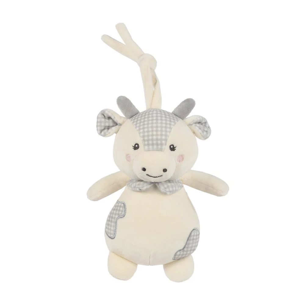 Peluche Musical Pasito a Pasito Cow Little Bloom Grey - Image 2