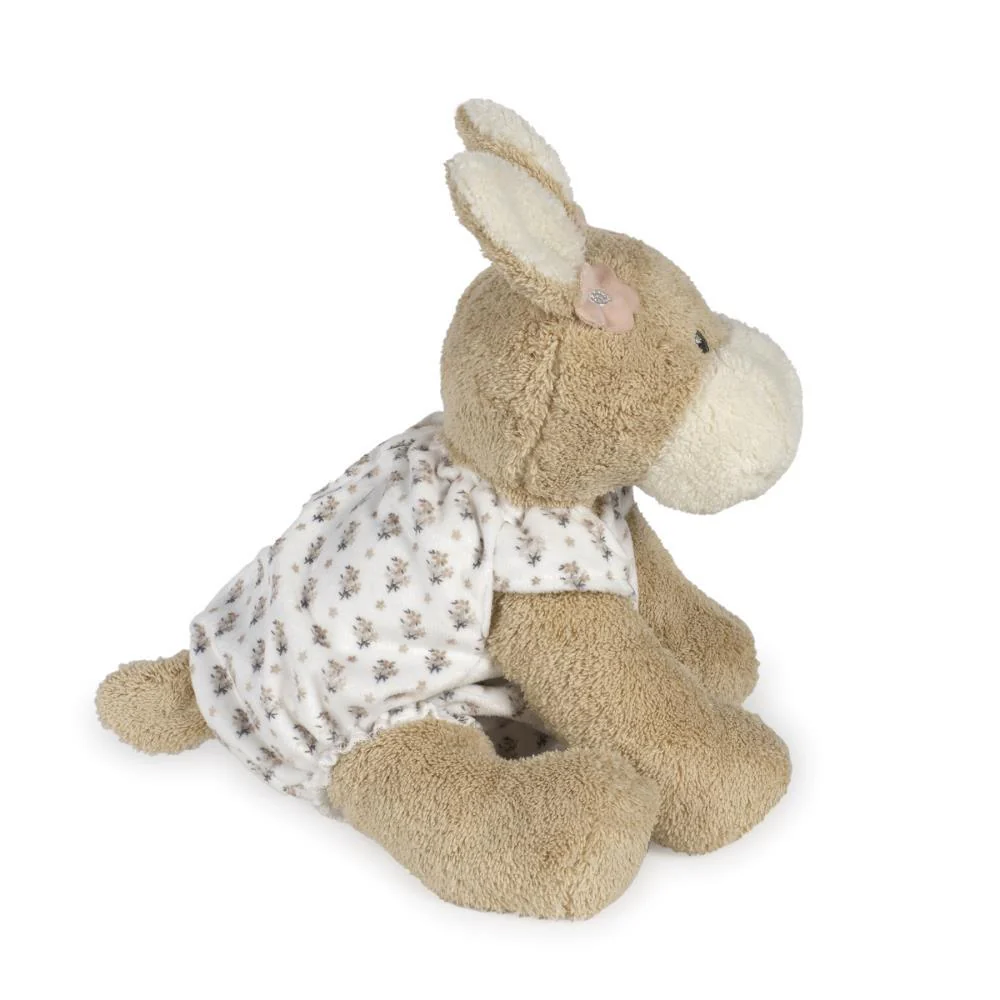 Peluche Walking Mum Donkey Botton Flowers 26cm - Image 4